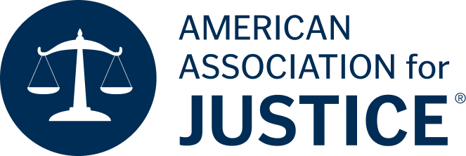 American Association for Justice logo